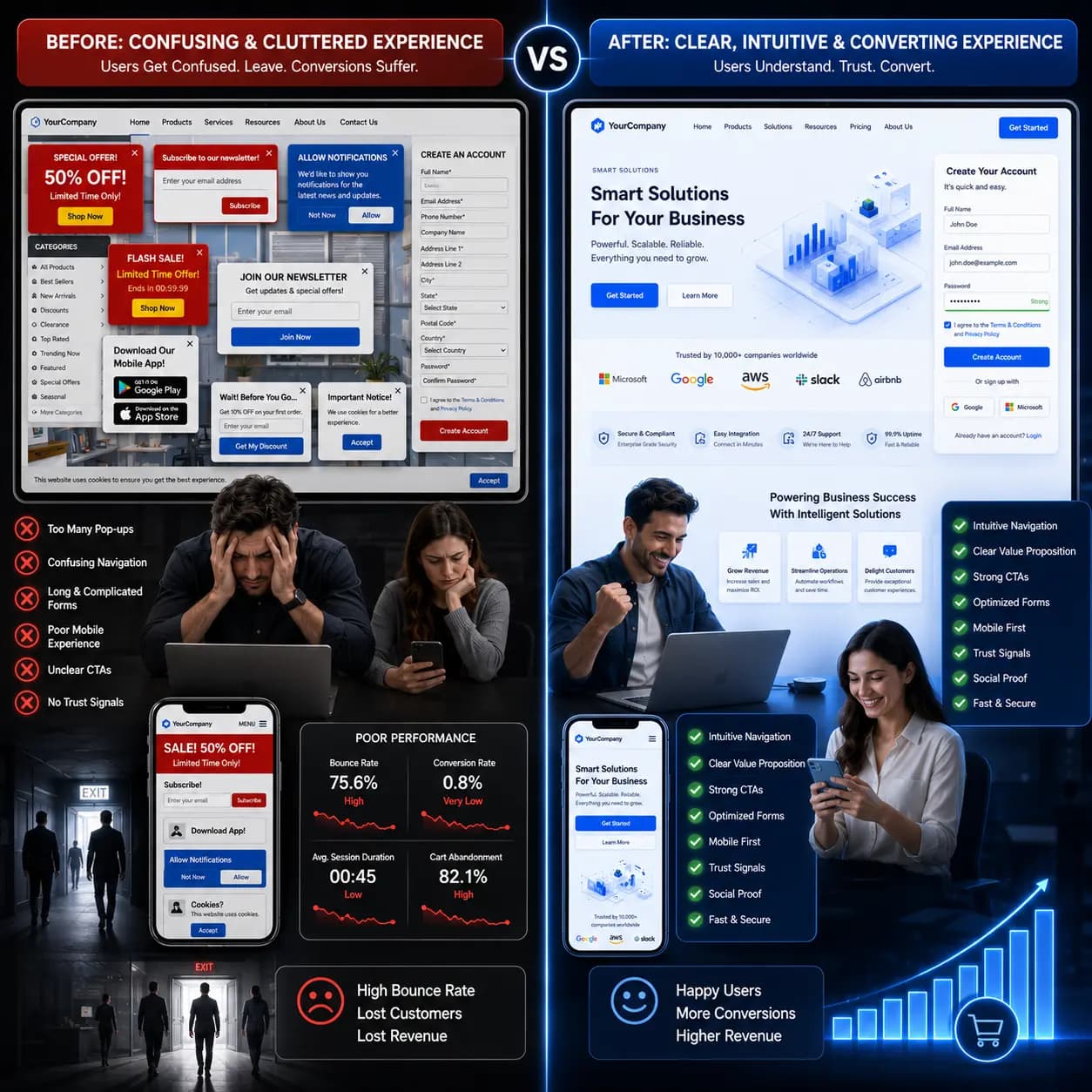 The UX Mistakes That Are Quietly Killing Your Conversions (2026 Guide)